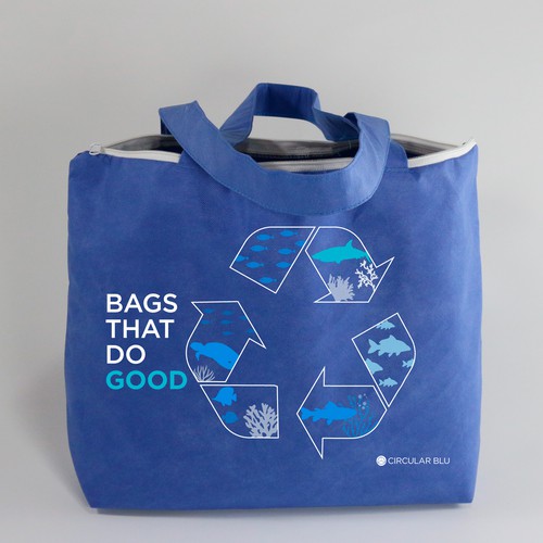 Illustration for ecological bag