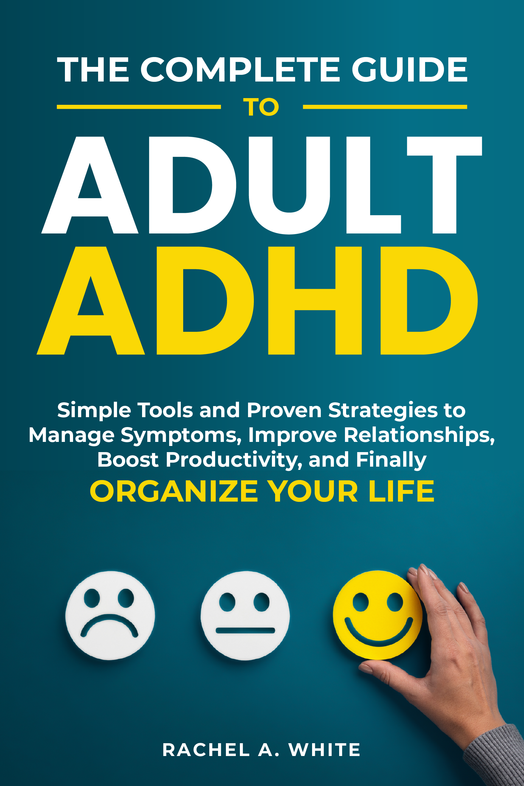 Ebook cover for a book on Adult ADHD