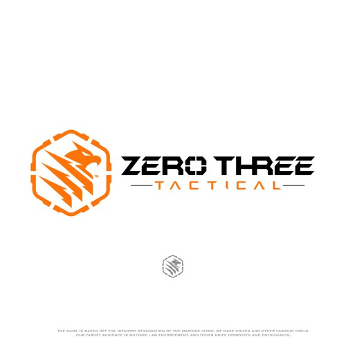 Zero 3 Tactical的Logo设计