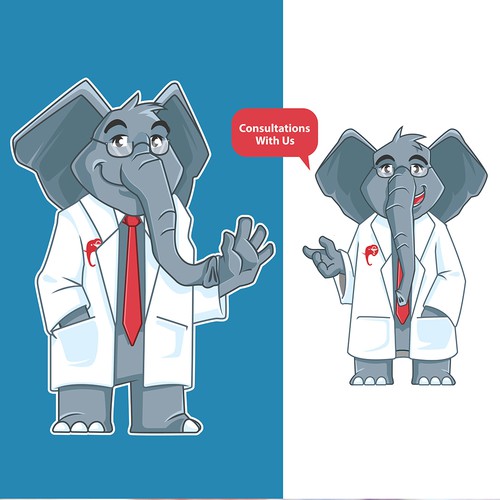 PharmaPhant Mascot