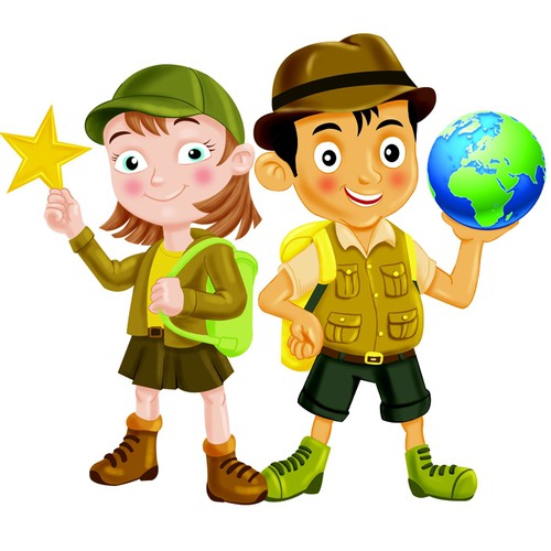 GIRL/BOY DUO FOR CHILDRENS BOOK APP