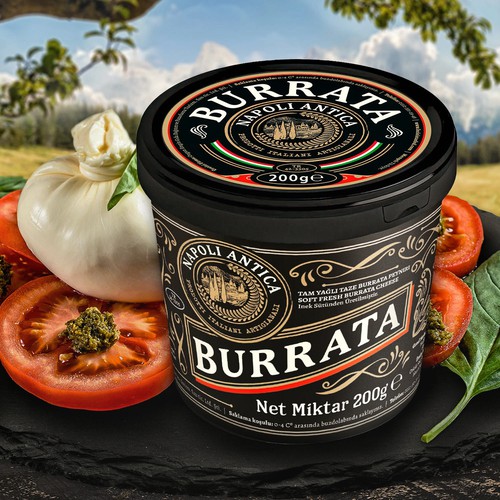 Labels for cheese packaging