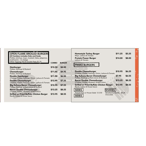 Burger Menu