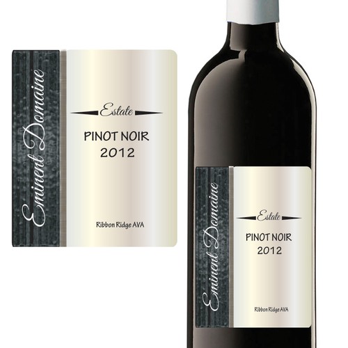 Help Eminent Domaine with a new product label