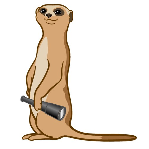 Meerkat mascot 