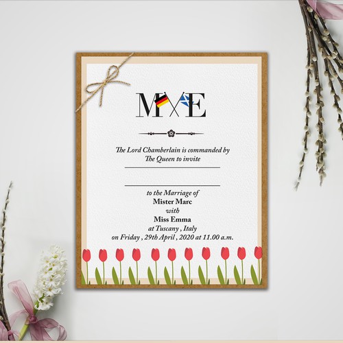 Wedding invitation