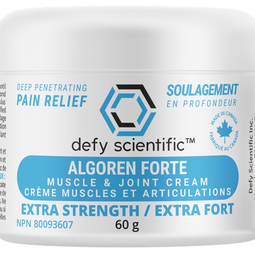 Defy Scientific Algoren Forte label
