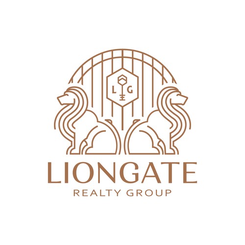 Logo for real estate company
