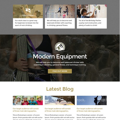 Basecamp Climbing Website