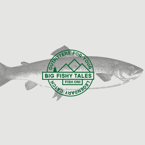 The stuff of Legend... seeking an amazing Big Fishy Tales logo!