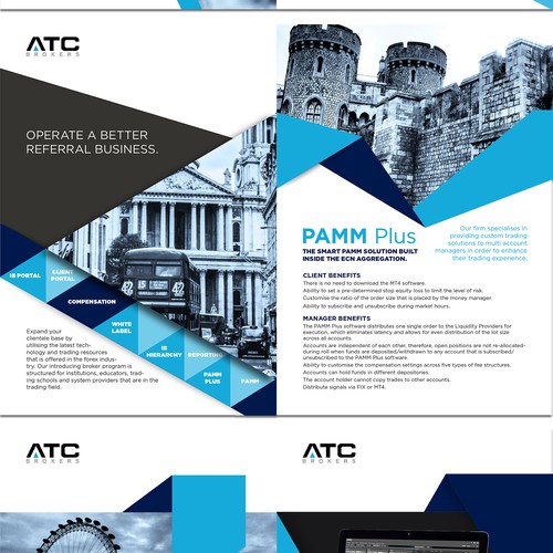 Create a visually appealing brochure