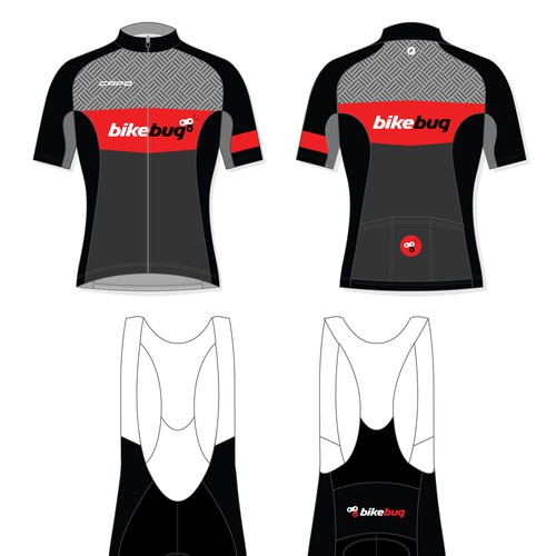 BikeBug cycling kit design