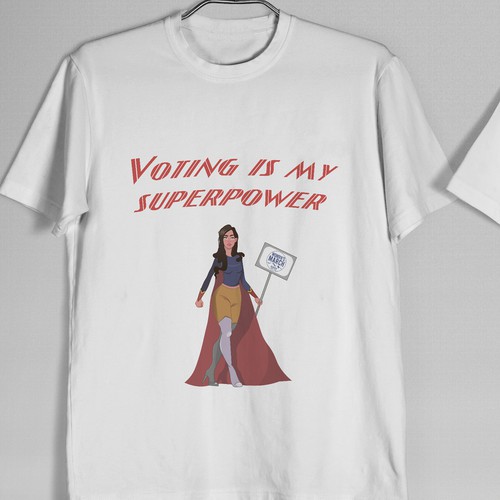 superhero print t-shirts for march