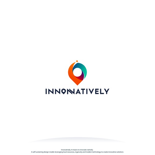 Colorful creative logo for Innonatively