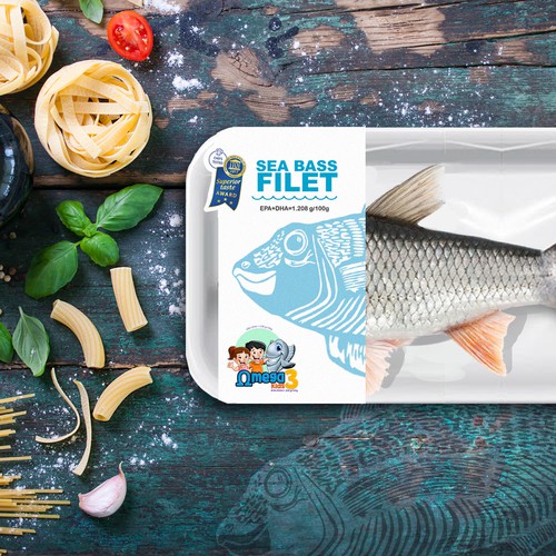 Sea Bass Filet omega3 kids