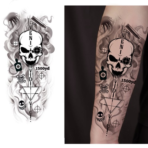 tattoo design or a client