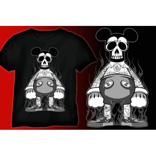 Mouse T-shirt Design