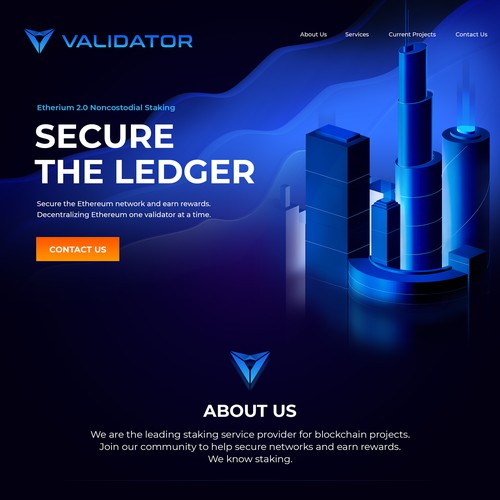 WordPress Template for Validator LLC