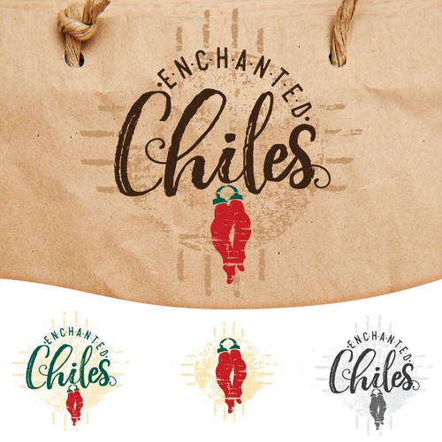 Stamp style for chile company