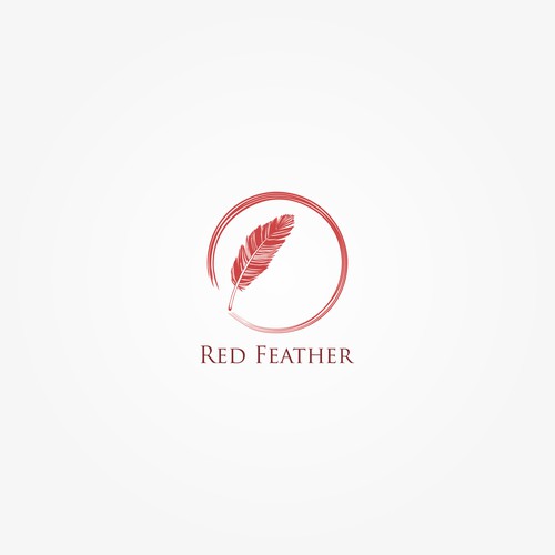 Logo for Red Feather