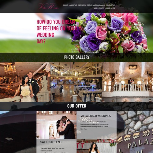 Wedding Venue Needs World Class Website