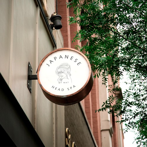 "Japanese Head Spa" Logo Design