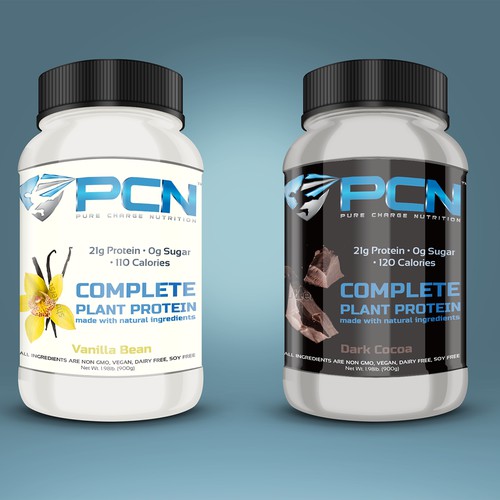 Protein label design