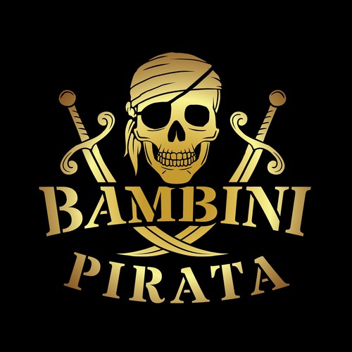 BAMBINI PIRATA logo design