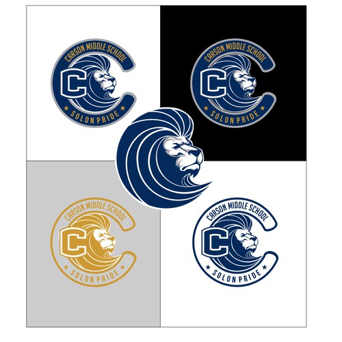 carson middle school logos