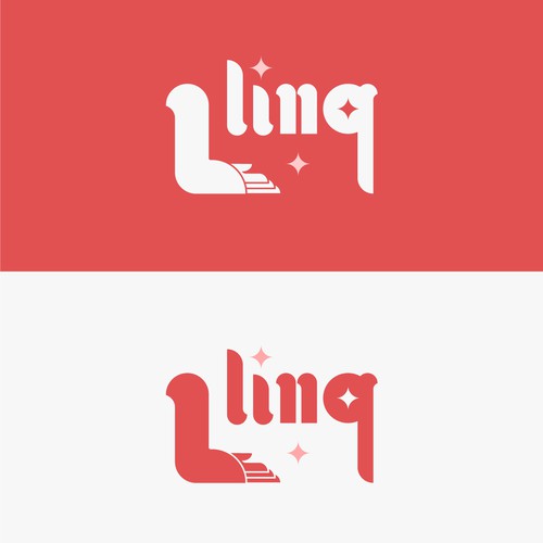 "Brought to you by linq" Logo for Delivery Services Company