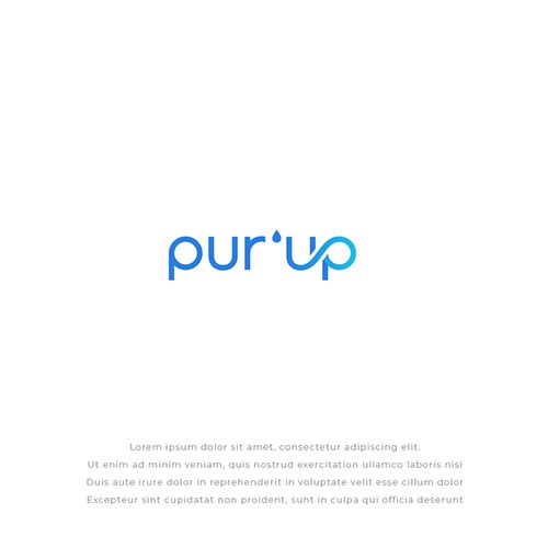 Elegant Logo for water purifier company