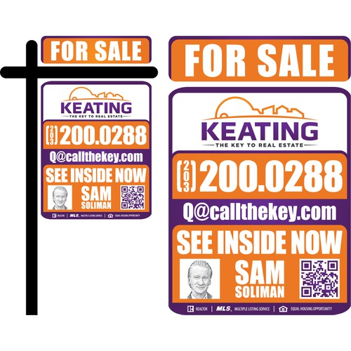 ►► Break out the mold of real estate signs ►►