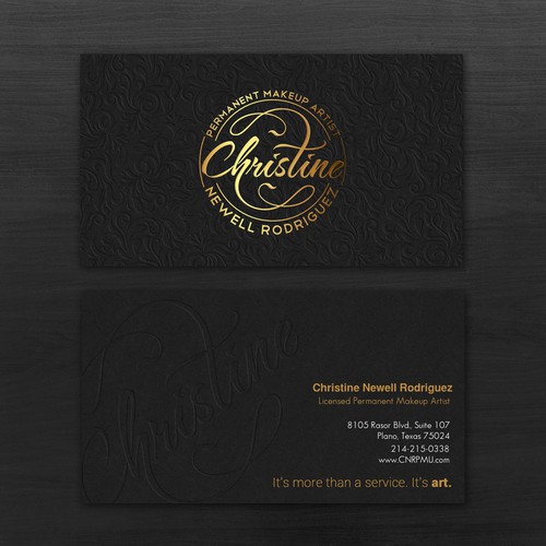 Luxury businesscard