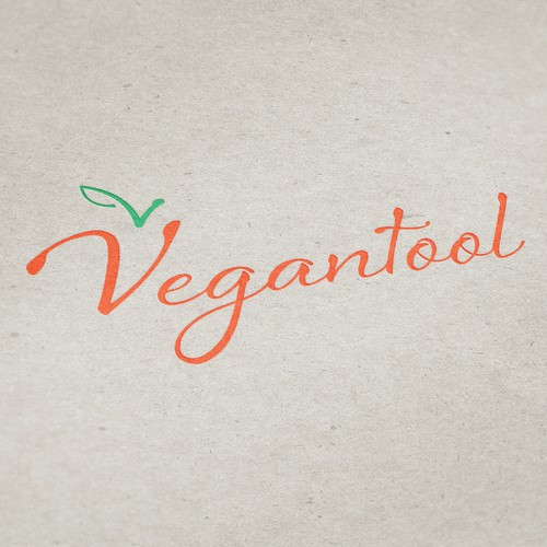 Create a winning logo for a vegan website. Enjoy!