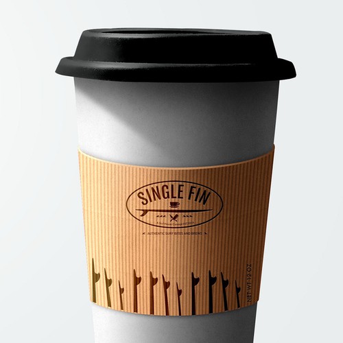 Brand identity for Single Fin cafe
