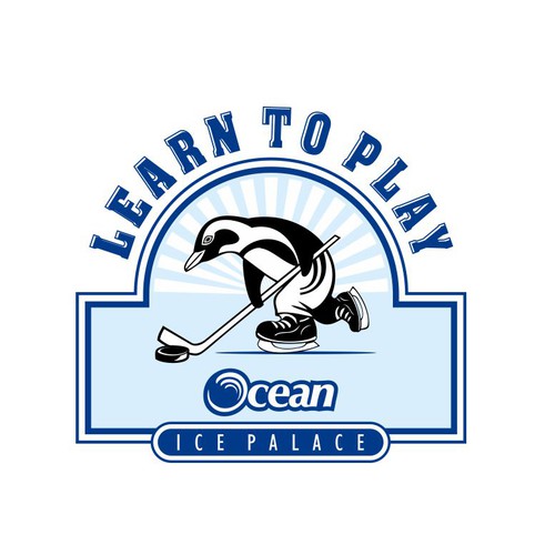 Create a Learn to Play Hockey logo to capture the youth audience