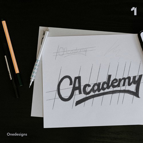 Academy - Lettering