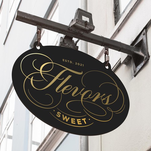 Flevors Sweet Café Logo