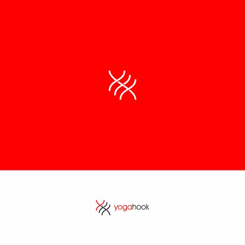 yogahook logo design