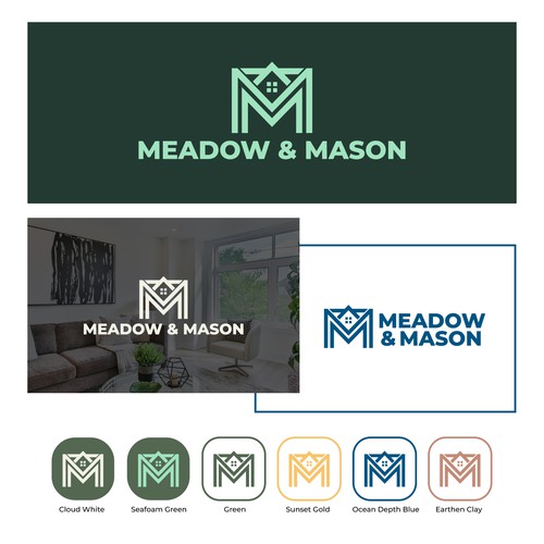Meadow & Mason Logo Design