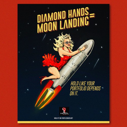 DIAMOND HANDS=MOON LANDING
