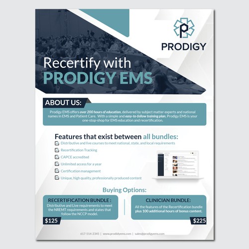 PRODIGY EMS one-pager