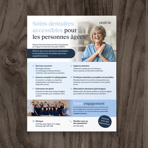 East to read brochure