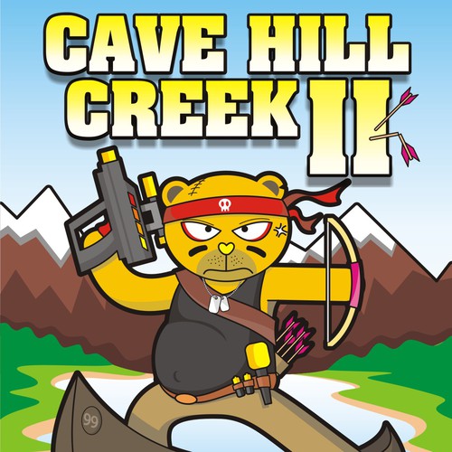 CREATE AN EPIC CARTOON MOVIE POSTER for 99designs!