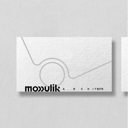 Timeless Elegance: Logo and Business Card Design for Moulik Architects