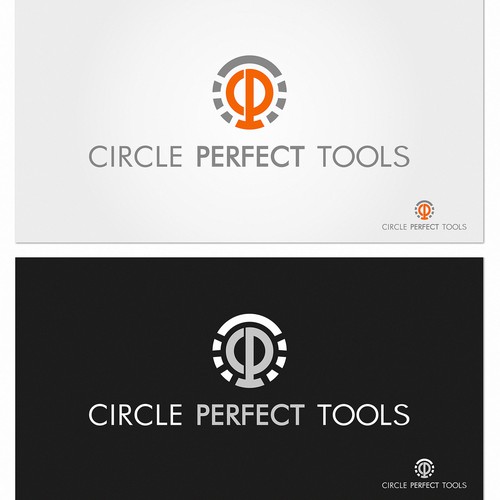 logo and business card for Circle Perfect Tools