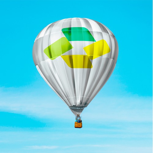 Playful logo design. It could be for a credit card company.