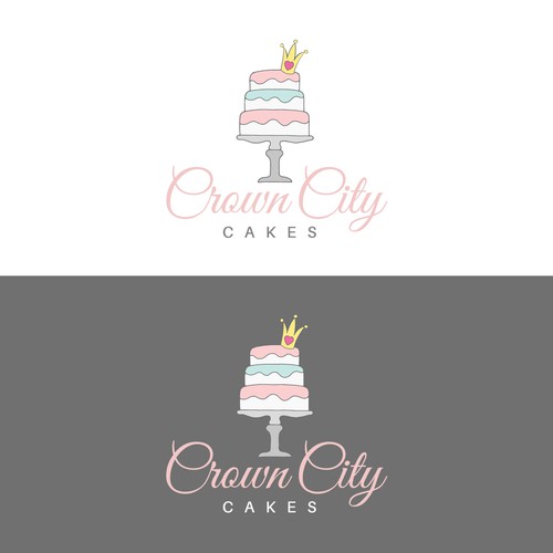 Crown City Cakes - Logotype