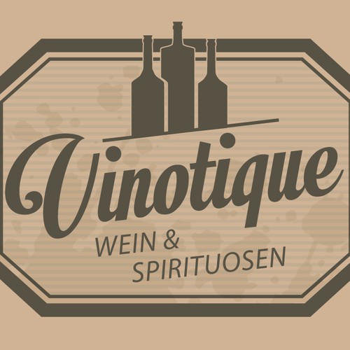 New logo for a wine/spirit web shop