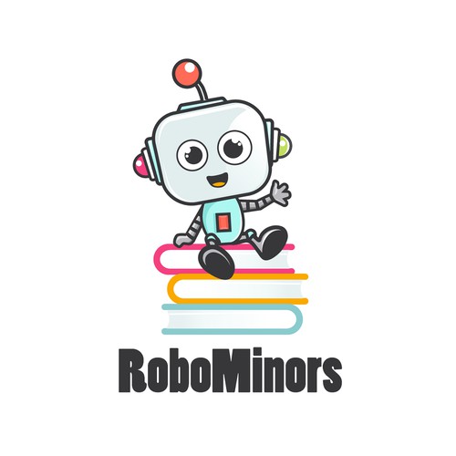 logo concept for robotics education company